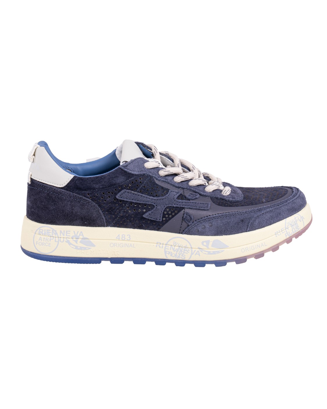 shop PREMIATA  Scarpe: Premiata Sneakers "Nous".
Altezza suola 3,5 cm.
Fusbet Interno 28,7 cm.
Composizione: SUOLA: 70% EVA 30% GOMMA TOMAIA: 15% TPU 45% NY 15% PA 20% PELLE DI VITELLO FODERA: 86% PELLE DI CAPRA 14% PU.
Made in Vietnam.. NOUS-7222 number 5767417